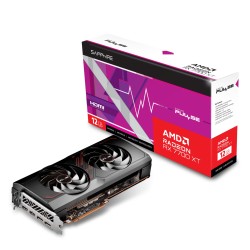 Buy SAPPHIRE PULSE Radeon RX 7700 XT - 12GB GDDR6, 2544MHz Boost, Black, Dual-X ... in Cyprus, Nicosia, Limassol, Larnaka, Pafos