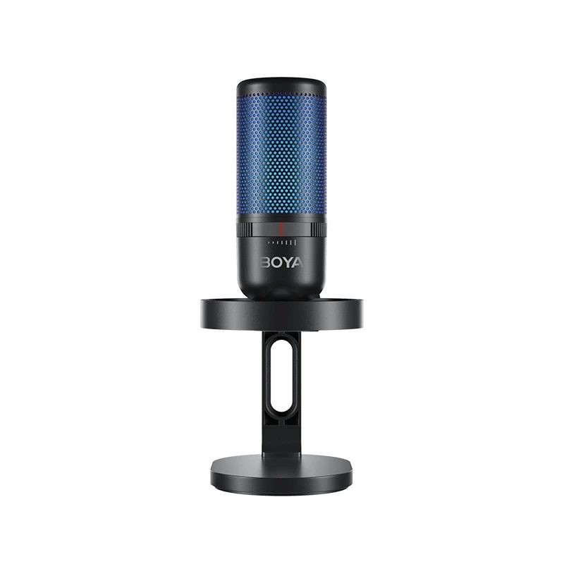 Buy BOYA USB RGB Microphone Supercardioid with shockmount - BY-K3 - 2 zones RGB in Cyprus, Nicosia, Limassol, Larnaka, Pafos