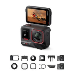 Insta360 Ultimate Videography Bundle Action Cam - Ace Pro 2 - 3 lenses, 2 filters, Xplorer grip pro kit