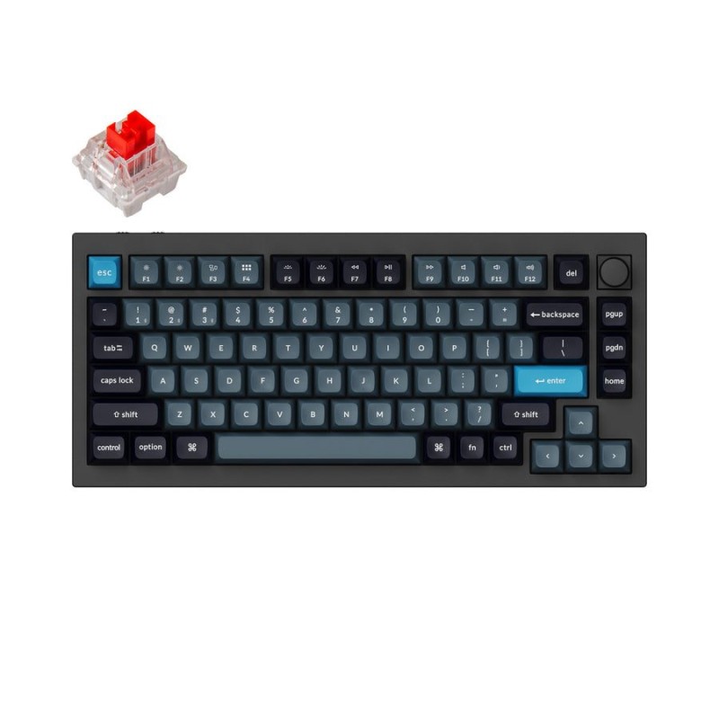 Buy Keychron Q1 Pro - Q1P-M1 - QMK VIA Wireless Custom Mechanical Keyboard-Red S... in Cyprus, Nicosia, Limassol, Larnaka, Pafos
