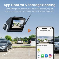 Buy 70mai Dash Cam - A800S-1 - Front & Rear 4K with Screen RC06 Rearview Cam, 21... in Cyprus, Nicosia, Limassol, Larnaka, Pafos