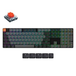 Keychron K5 V2 K5X-B1 QMK Wireless Mechanical Keyboard Red Switch RGB 100% US (Boxed) — Buy in Cyprus with Fast Delivery