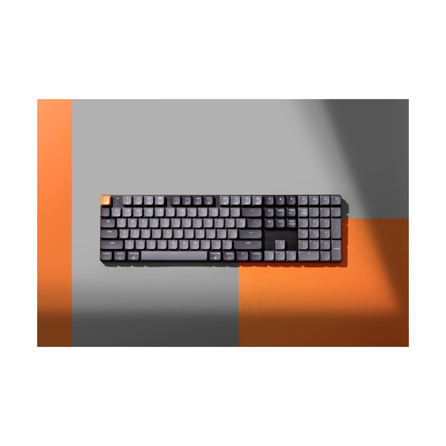 Keychron K5 V2 K5X-B1 QMK Wireless Mechanical Keyboard Red Switch RGB 100% US (Boxed) — Buy in Cyprus with Fast Delivery