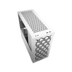 Buy Sharkoon MS-Y1000 Micro-ATX Case - White, Tempered Glass Side, Top PSU Tunne... in Cyprus, Nicosia, Limassol, Larnaka, Pafos
