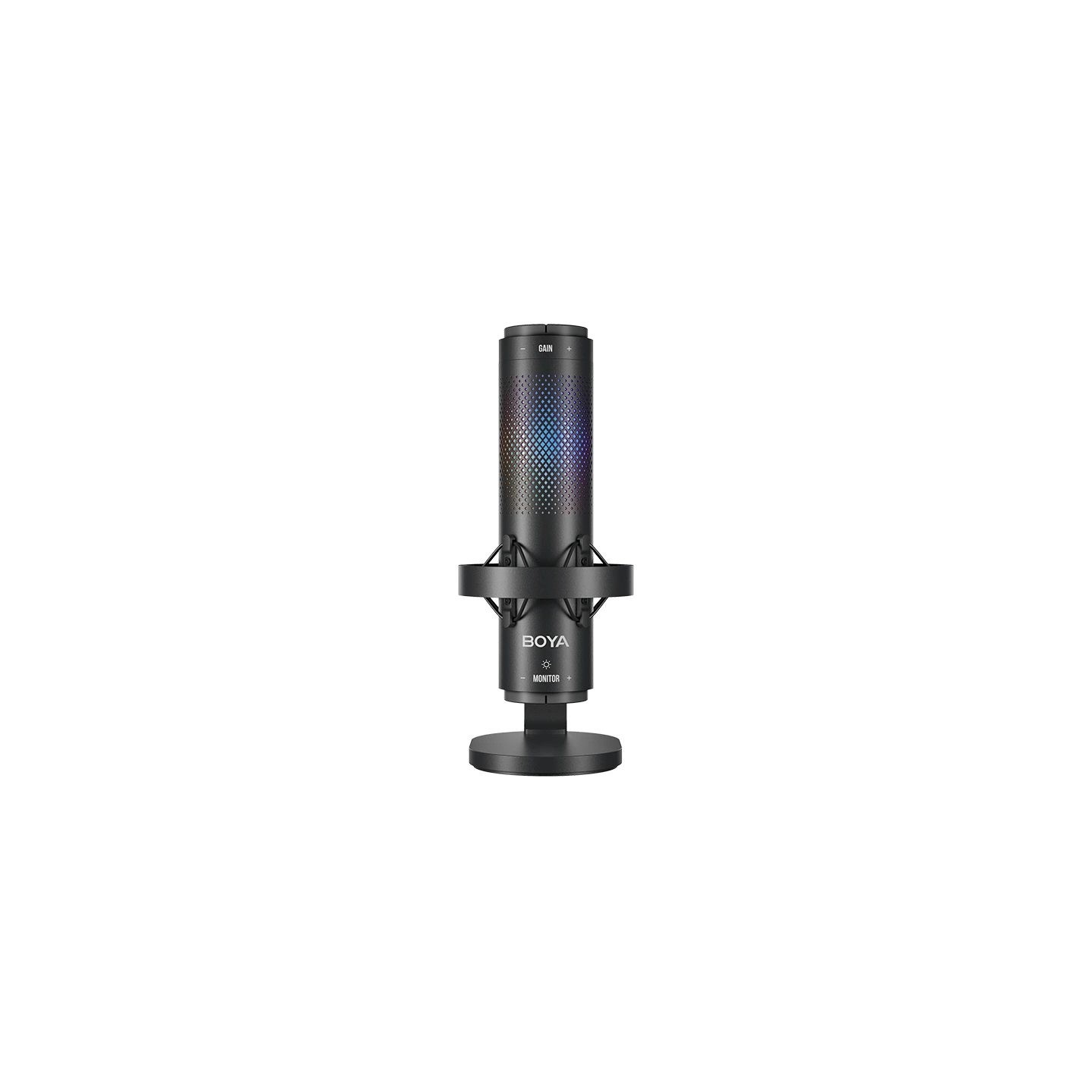 BOYA BY-K9 USB RGB Condenser Microphone - 3 Patterns, Shockmount (Boxed) — Buy in Cyprus with Fast Delivery