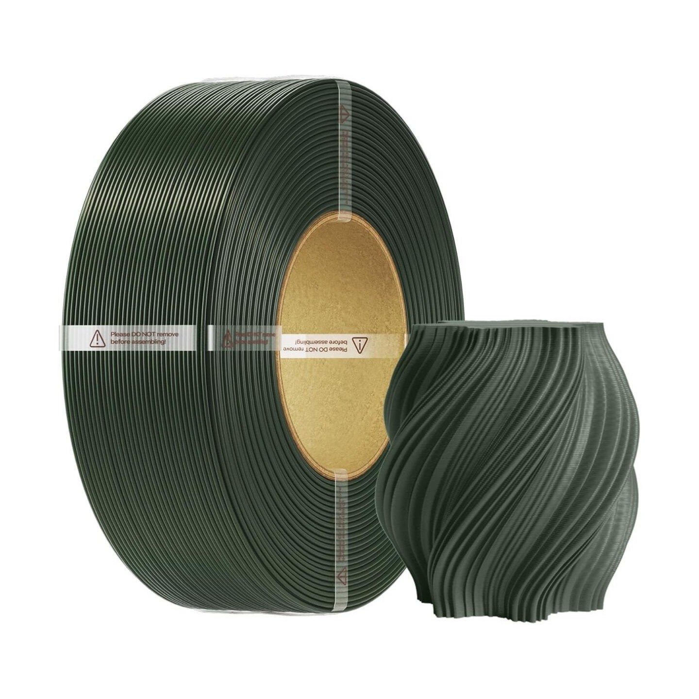 Creality Army Green - CR-PETG - No Reel 3D Printer Filament, Hard Glossy, Tensile Str. 49MPA, 1 kg