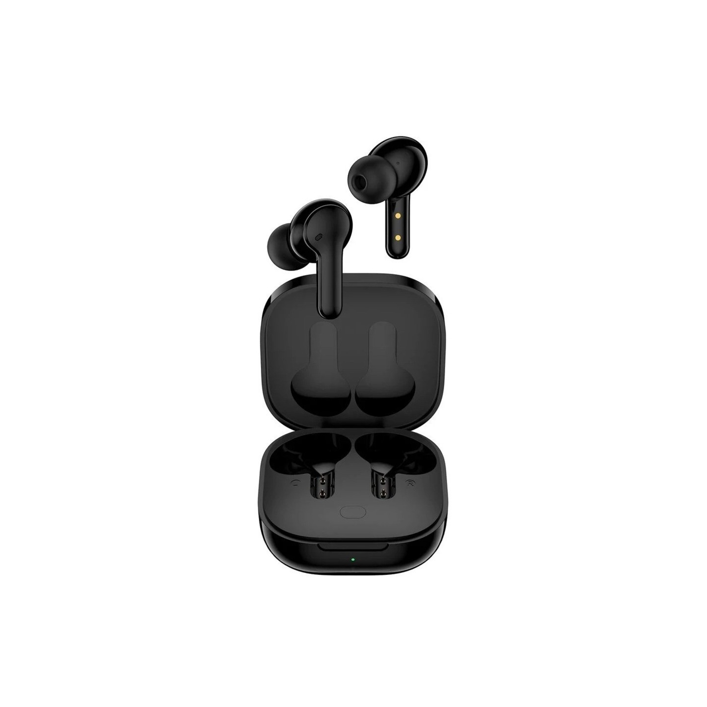 QCY T13 TWS Black Dual Driver 4-mic noise cancel. True Wireless Earbuds - Quick Charge 380mAh