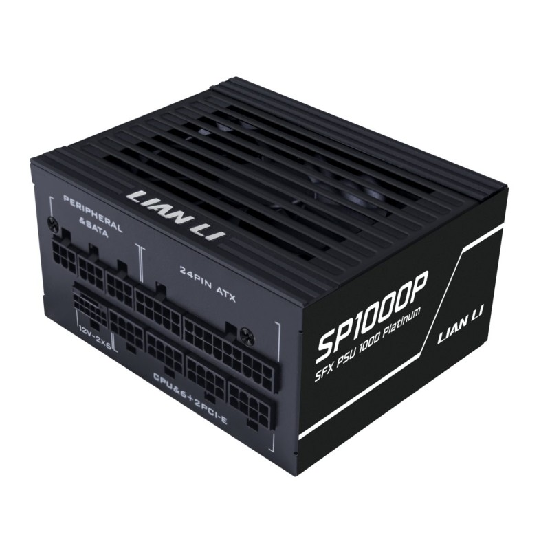 LIAN LI SP1000P 1000W 80+ Platinum SFX PSU - 12V-2x6 Japanese Caps (Boxed) — Buy in Cyprus with Fast Delivery