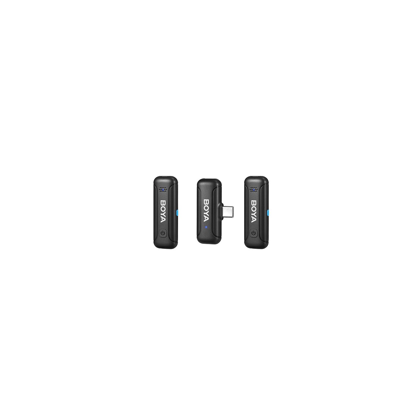 BOYA Wireless Microphone - BY-WM3T-U2 - 2.4GHz Mobile wireless mic For Android USB-C (2 transmitters, two person vlog)