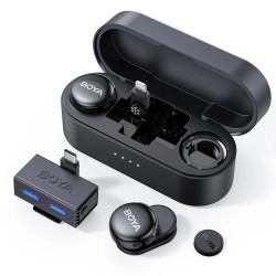 Buy BOYALINK Wireless Microphone - 3 - Type-C, Lightning & 3.5mm AI-Powered Butt... in Cyprus, Nicosia, Limassol, Larnaka, Pafos