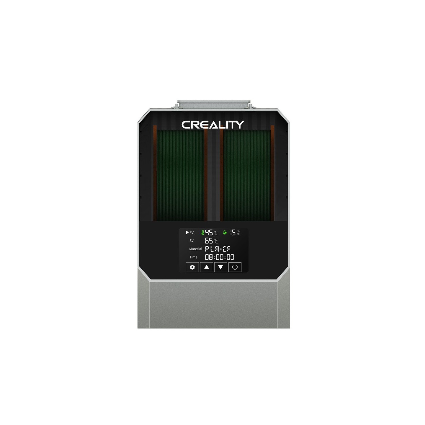 Creality Space Pi Plus Filament Dryer Dry Box - for 2 Filaments - Adjust 40-70c - One-key set for 12 types