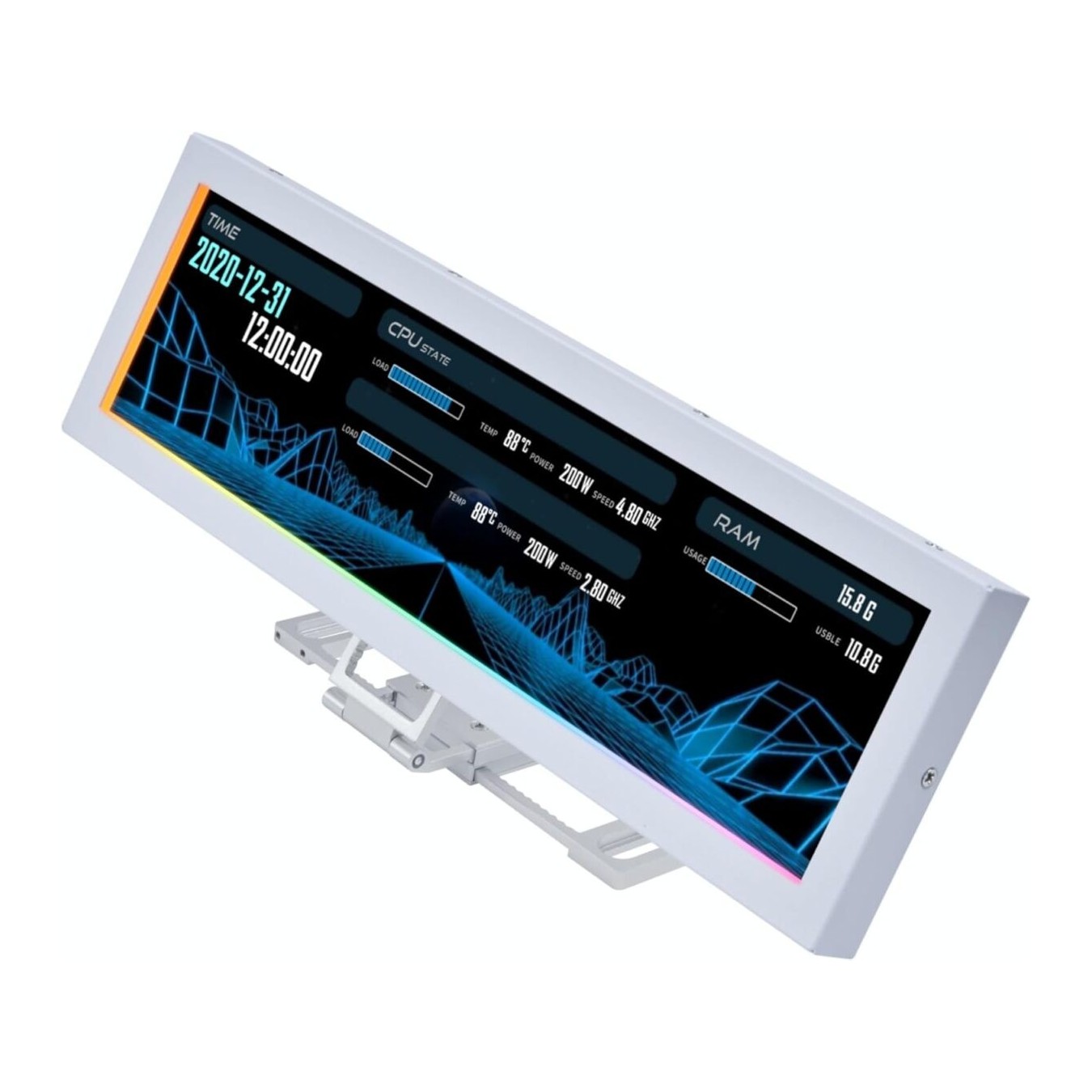 Lian Li US88v1 8.8-inch Universal Screen - IPS LCD 1920x480 | Armenius Store