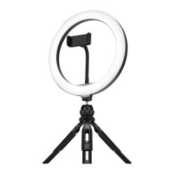Buy Streamplify Streaming Ring Light - Light 10 - Black - 26 cm & tripod and sel... in Cyprus, Nicosia, Limassol, Larnaka, Pafos