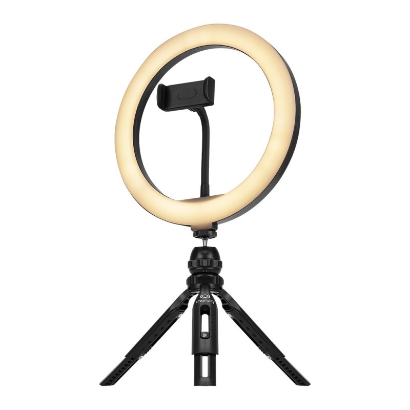 Buy Streamplify Streaming Ring Light - Light 10 - Black - 26 cm & tripod and sel... in Cyprus, Nicosia, Limassol, Larnaka, Pafos