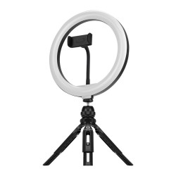 Buy Streamplify Streaming Ring Light - Light 10 - Black - 26 cm & tripod and sel... in Cyprus, Nicosia, Limassol, Larnaka, Pafos