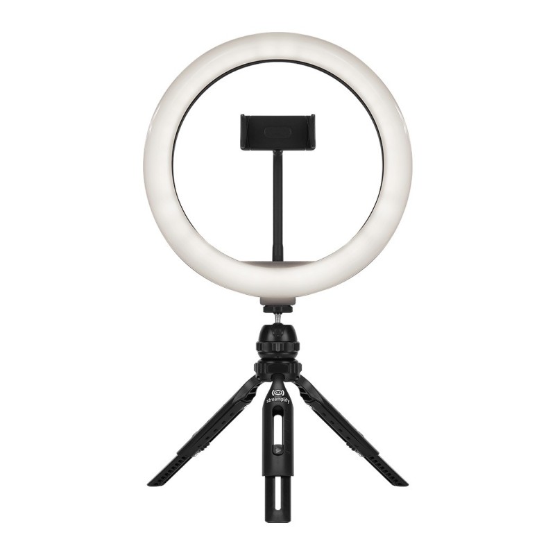 Buy Streamplify Streaming Ring Light - Light 10 - Black - 26 cm & tripod and sel... in Cyprus, Nicosia, Limassol, Larnaka, Pafos