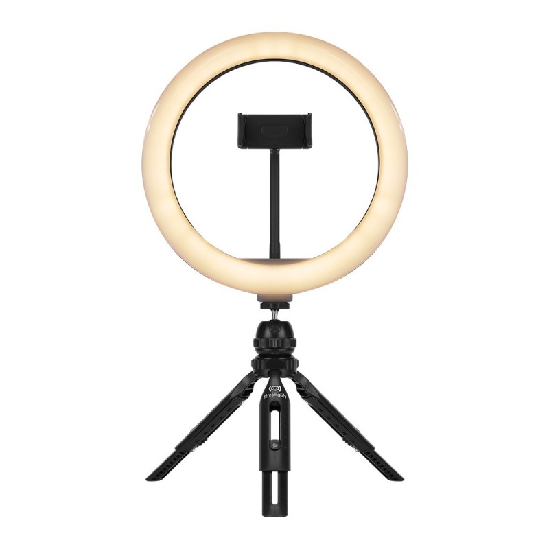Buy Streamplify Streaming Ring Light - Light 10 - Black - 26 cm & tripod and sel... in Cyprus, Nicosia, Limassol, Larnaka, Pafos