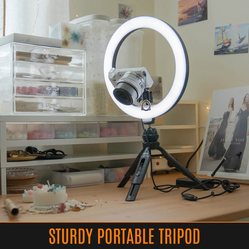 Buy Streamplify Streaming Ring Light - Light 10 - Black - 26 cm & tripod and sel... in Cyprus, Nicosia, Limassol, Larnaka, Pafos
