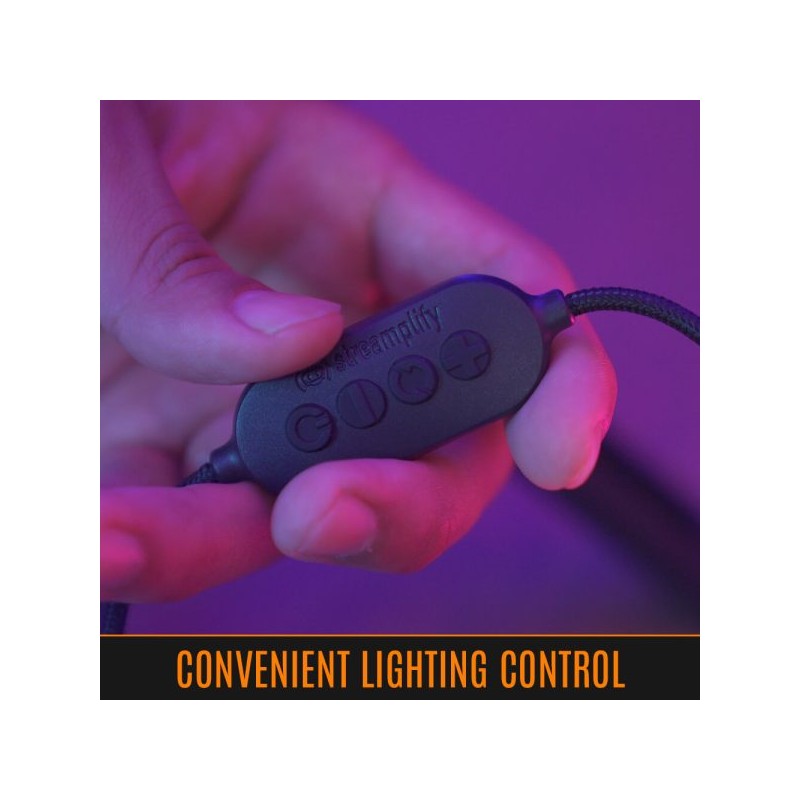 Buy Streamplify Streaming Ring Light - Light 10 - Black - 26 cm & tripod and sel... in Cyprus, Nicosia, Limassol, Larnaka, Pafos