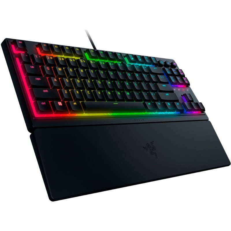 Razer Ornata V3 Tenkeyless - Mecha-Membrane Gaming Keyboard - Low Profile - UV Coated (Boxed)