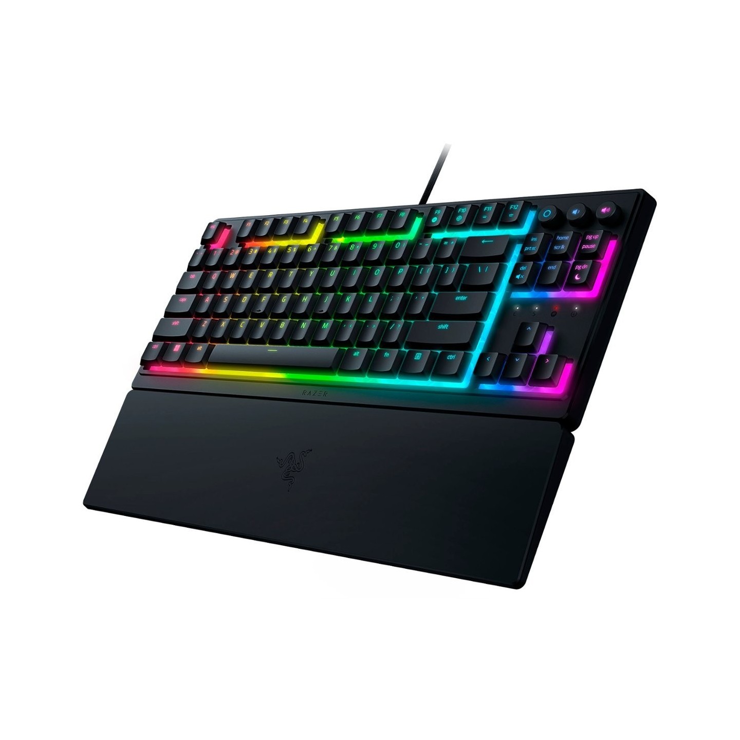 Razer Ornata V3 Tenkeyless - Mecha-Membrane Gaming Keyboard - Low Profile - UV Coated (Boxed)