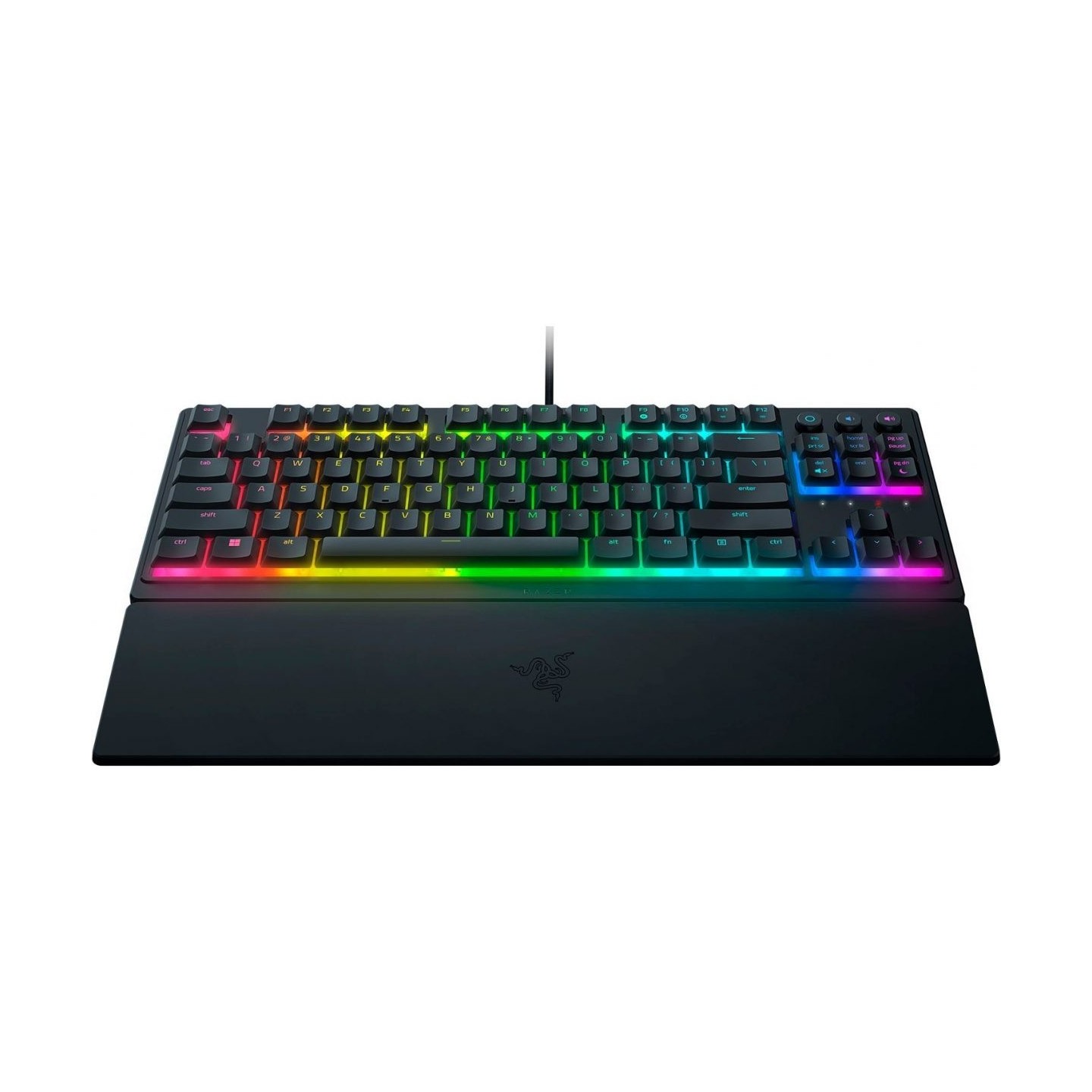 Razer Ornata V3 Tenkeyless - Mecha-Membrane Gaming Keyboard - Low Profile - UV Coated (Boxed)