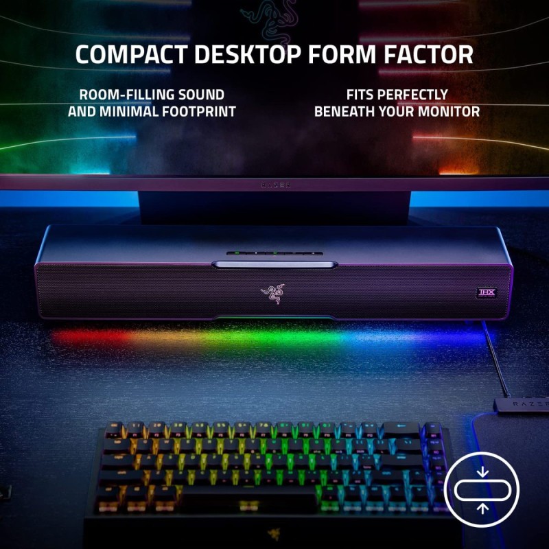 Razer Leviathan - LEVIATHAN V2 - RGB Gaming Sound Bar - THX Spatial 7.1 Audio — Buy in Cyprus with Fast Delivery