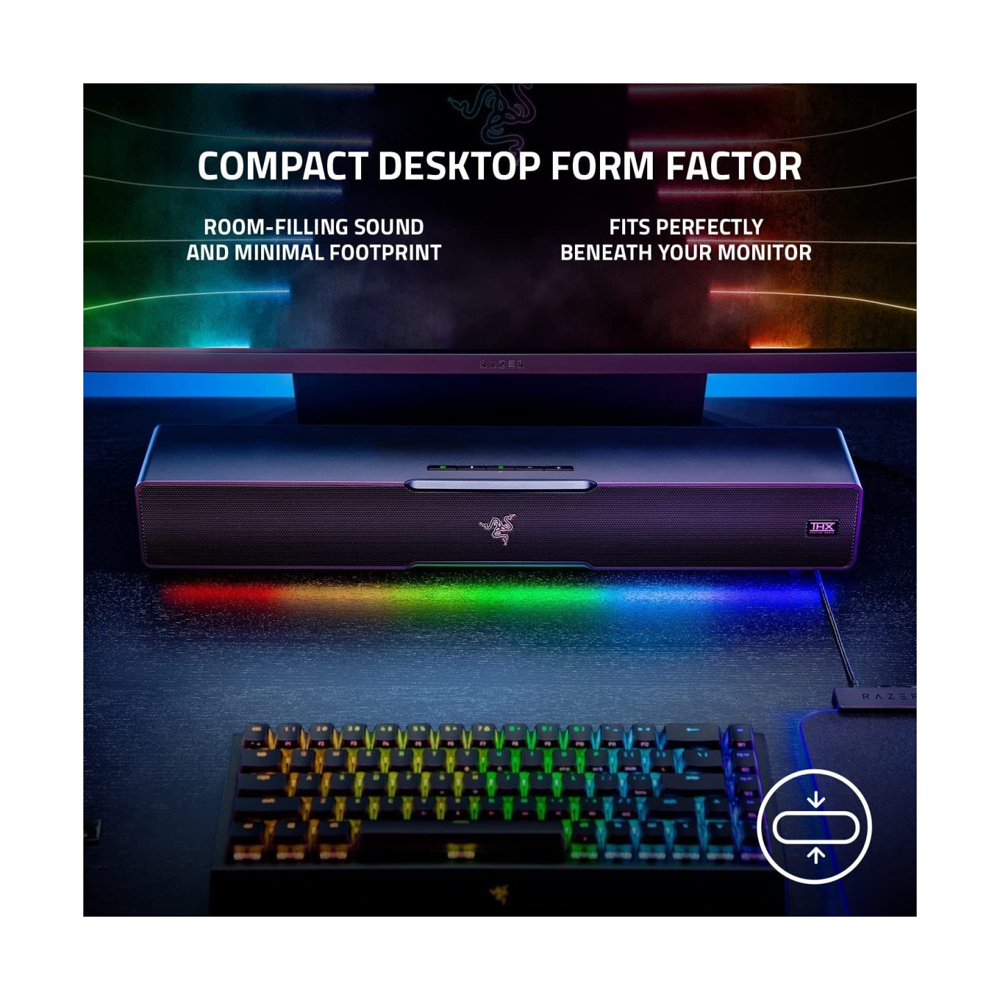 Razer Leviathan - LEVIATHAN V2 - RGB Gaming Sound Bar - THX Spatial 7.1 Audio — Buy in Cyprus with Fast Delivery