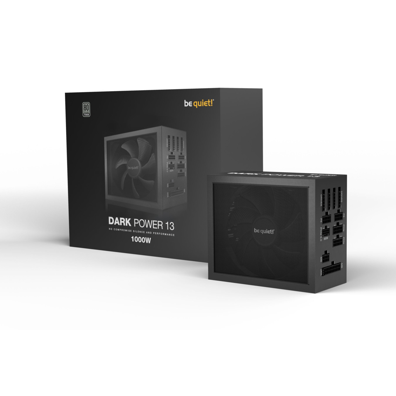 be quiet! Dark Power 13 1000W - Fully-Modular ATX 3.0 PSU, 80 PLUS Titanium, Black — Buy in Cyprus with Fast Delivery