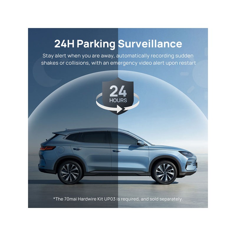 Buy 70mai Dash Cam - M310 - 1296P, 300mAh Car Camera in Cyprus, Nicosia, Limassol, Larnaka, Pafos