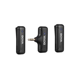 Buy BOYA Wireless Mic - BY-WM3T-M2 - 2,4GHz Mobile wireless mic For Camera 3.5Ja... in Cyprus, Nicosia, Limassol, Larnaka, Pafos