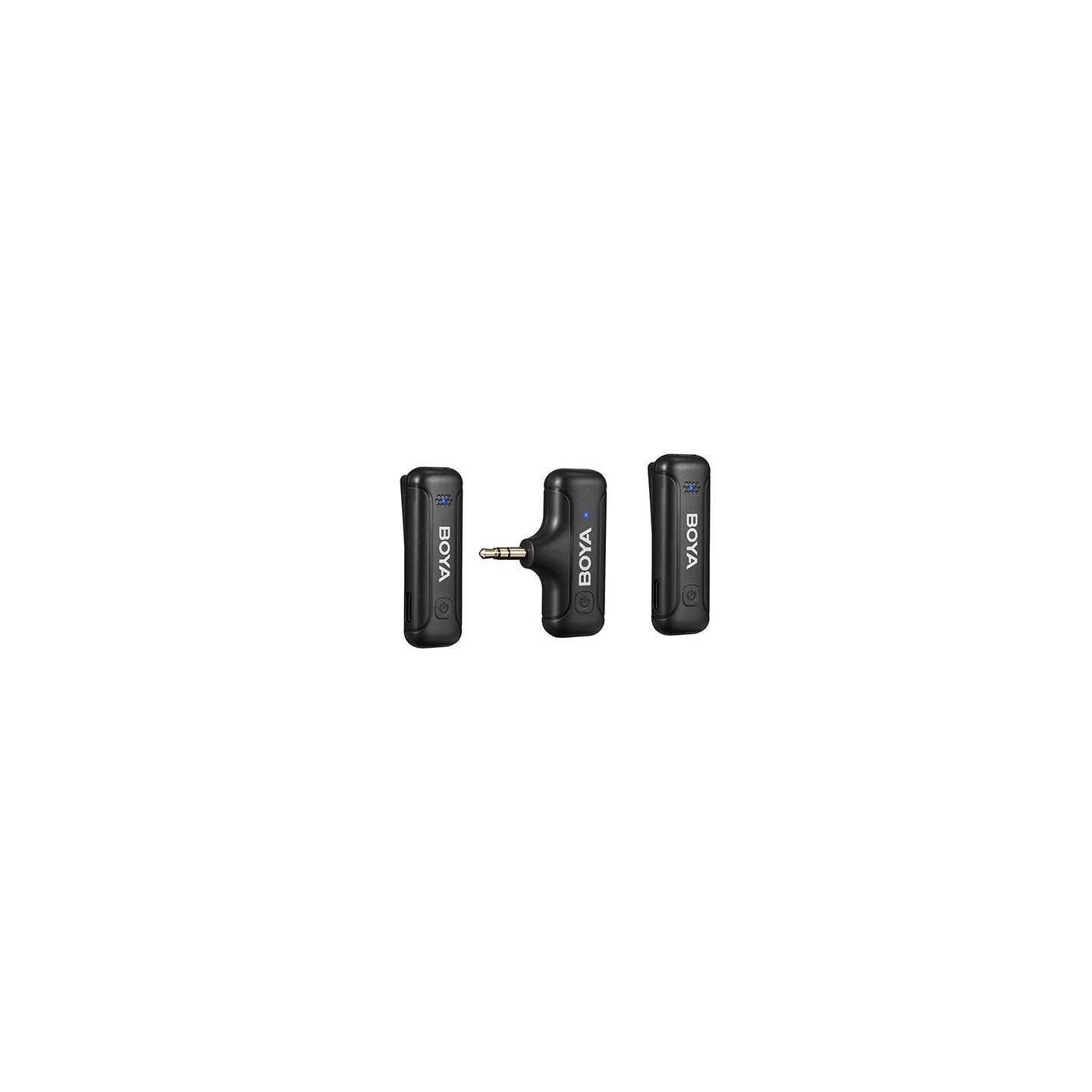 BOYA Wireless Mic - BY-WM3T-M2 - 2,4GHz Mobile wireless mic For Camera 3.5Jack (2 transmitters, two person vlog)
