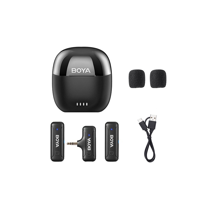 Buy BOYA Wireless Mic - BY-WM3T-M2 - 2,4GHz Mobile wireless mic For Camera 3.5Ja... in Cyprus, Nicosia, Limassol, Larnaka, Pafos