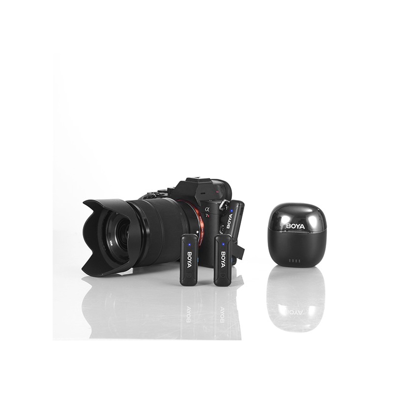 Buy BOYA Wireless Mic - BY-WM3T-M2 - 2,4GHz Mobile wireless mic For Camera 3.5Ja... in Cyprus, Nicosia, Limassol, Larnaka, Pafos