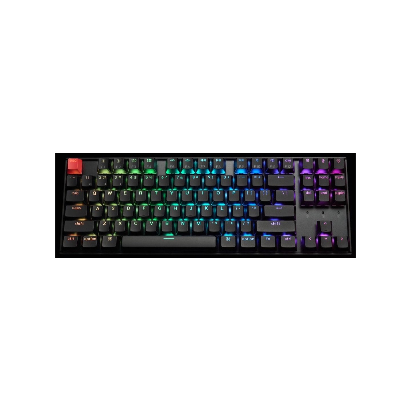 Keychron K8 V2 QMK Wireless Mechanical Keyboard Red Switch RGB 80% US Aluminum (Boxed) — Buy in Cyprus with Fast Delivery