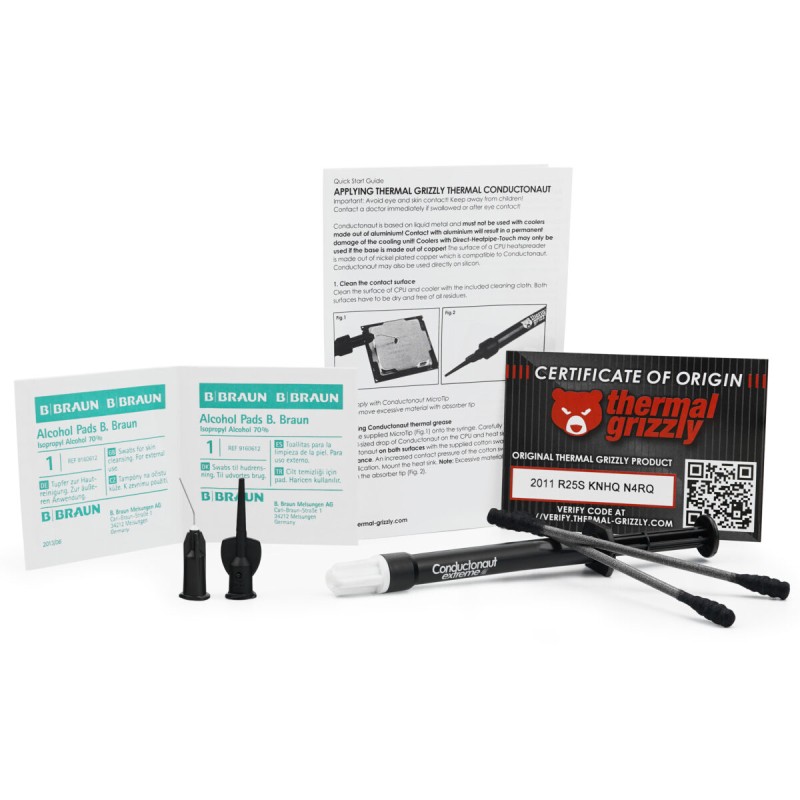 Buy Thermal Grizzly TG Conductonaut extreme - 1 g High Performance Liquid Metal ... in Cyprus, Nicosia, Limassol, Larnaka, Pafos