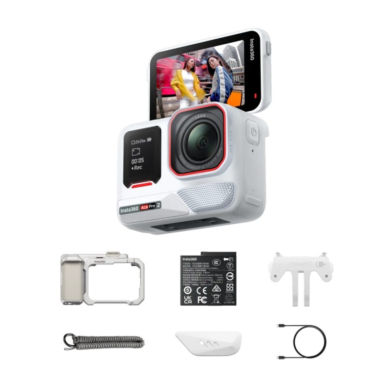 Insta360 Xplorer Bundle - Ace Pro 2 - Arctic White — Buy in Cyprus with Fast Delivery