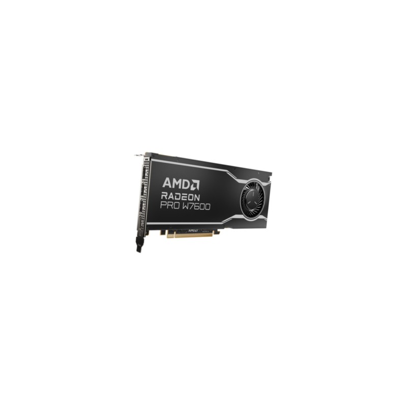 Buy AMD Radeon Pro W7600 - 100-300000077 - Black, 8GB GDDR6, PCIe 4.0, 4x Displa... in Cyprus, Nicosia, Limassol, Larnaka, Pafos