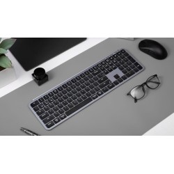 Keychron B6 Pro B6P-K1 Ultraslim Wireless Keyboard 100% US Gray (Boxed) — Buy in Cyprus with Fast Delivery