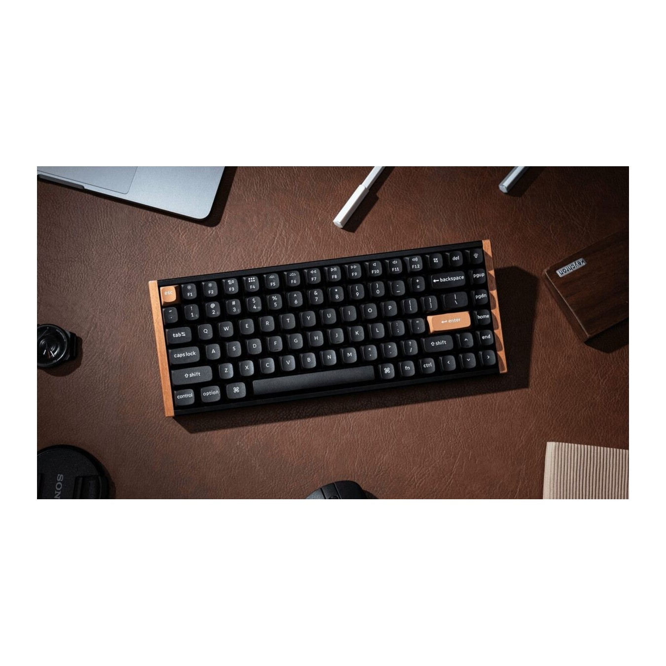 Keychron K2 HE K2H-F1 – Wireless Magnetic Hall Effect Keyboard – 75% US Wood | Armenius Store
