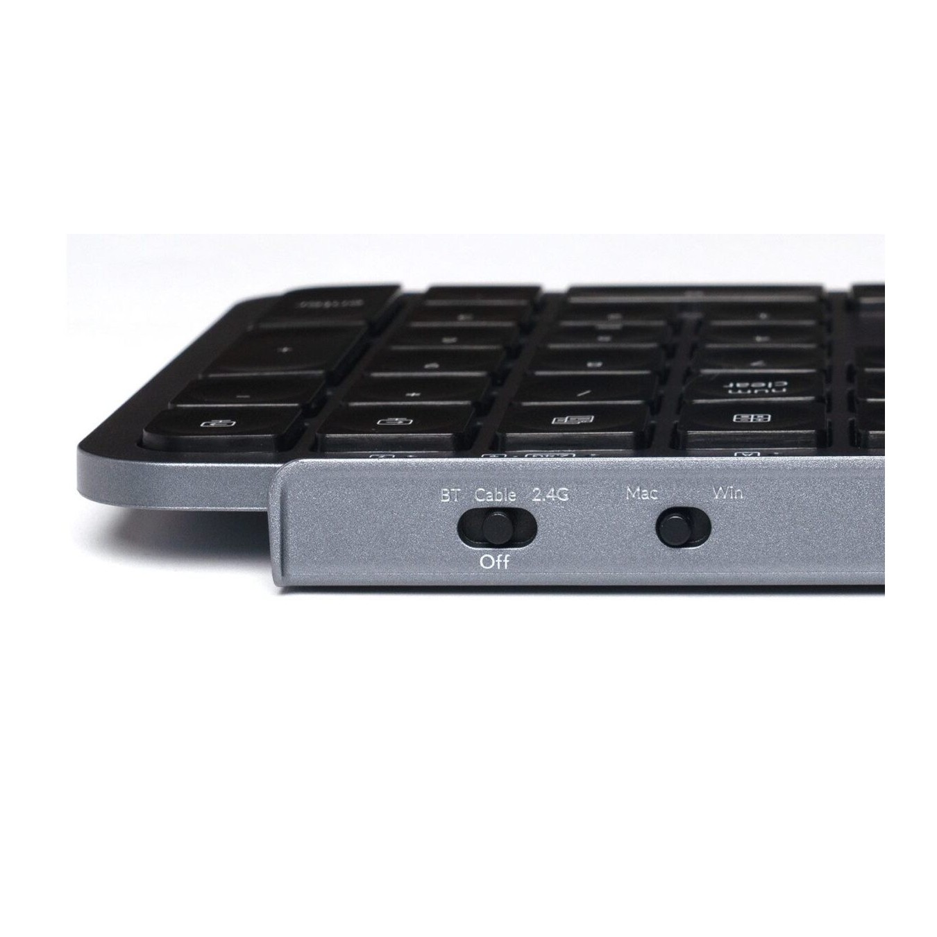 Keychron B1 Pro Ultraslim Mini Wireless Keyboard ZMK Online customize - B1P-K8 - Ivory White 75% US