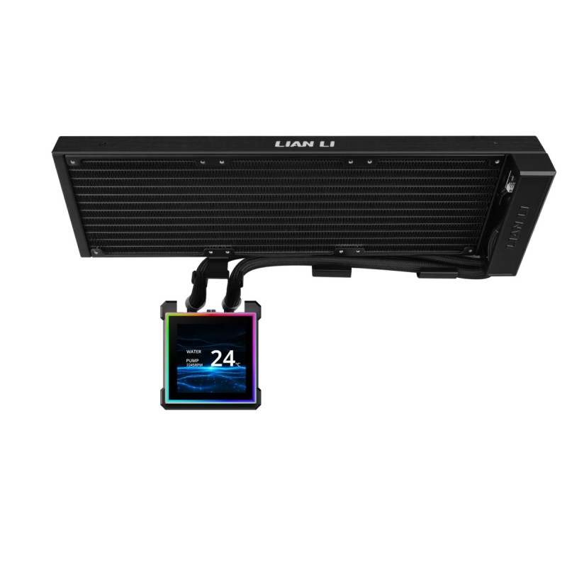 Buy Lian Li Hydroshift II LCD-S - 360N - Black - Fanless AIO CPU Cooler - 3.4' S... in Cyprus, Nicosia, Limassol, Larnaka, Pafos