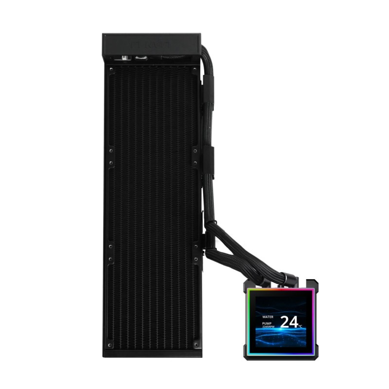 Buy Lian Li Hydroshift II LCD-S - 360N - Black - Fanless AIO CPU Cooler - 3.4' S... in Cyprus, Nicosia, Limassol, Larnaka, Pafos