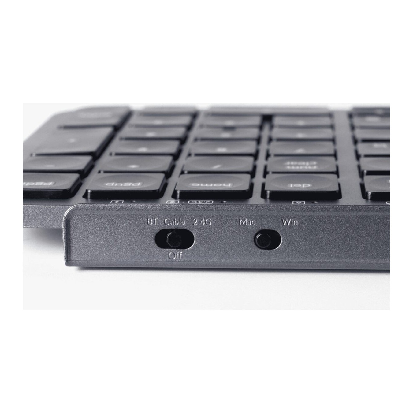 Keychron B2 Pro - B2P-K1 - Ultraslim Mini Wireless BT Keyboard ZMK Online customize Space Grey 96% US