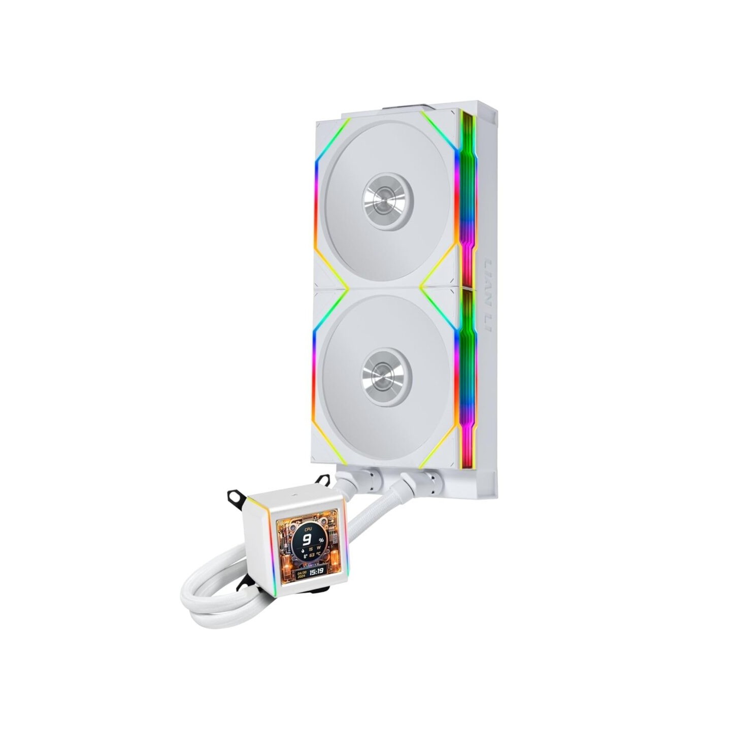 Lian Li Galahad II LCD Wireless White 280 TL AIO CPU Cooler AM5/AM4 LGA1851/1700 (Boxed) — Buy in Cyprus with Fast Delivery