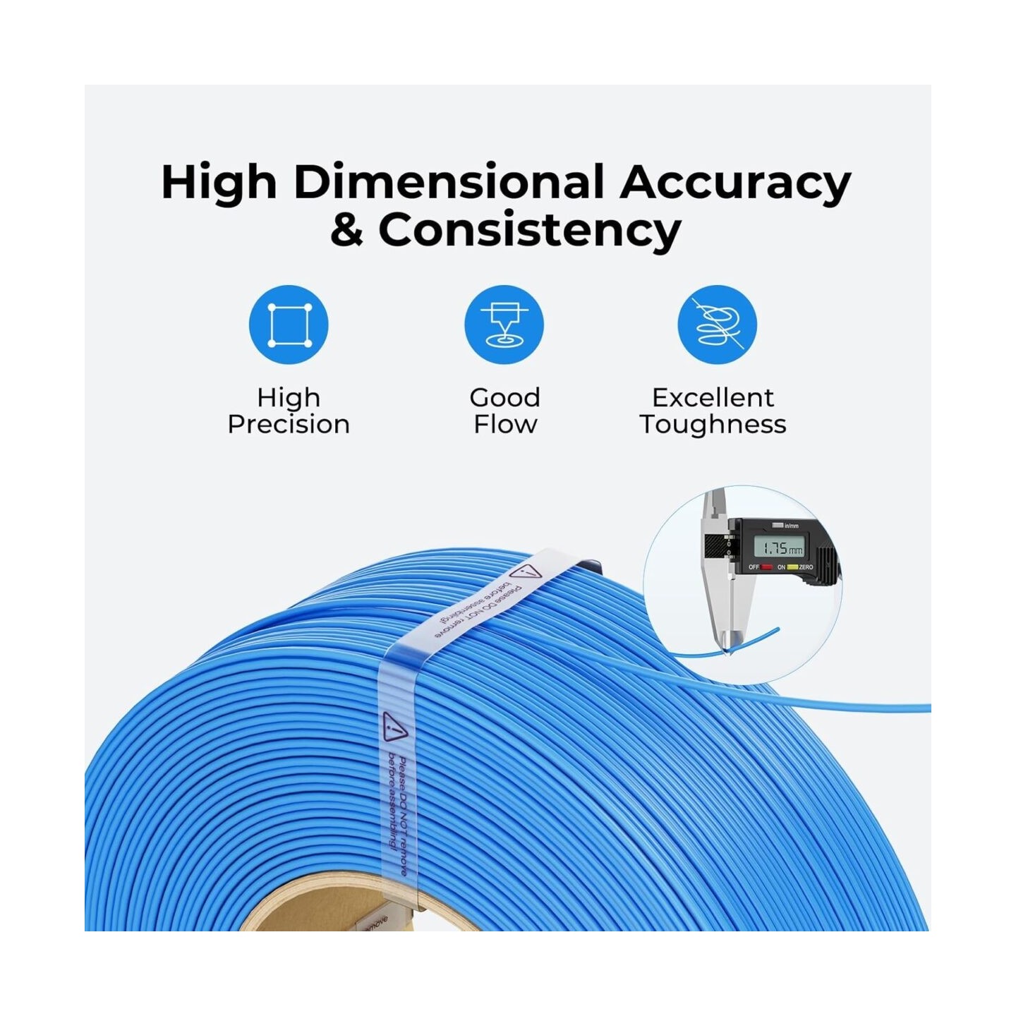 Creality Filament - CR-PETG Magenda - No Reel 3D Printer Filament, Hard Glossy, Tensile 49MPa, 1 kg Spool1.75