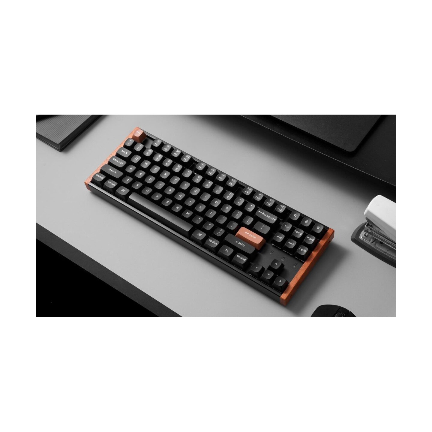 Keychron K8 HE K8H-F1 Special Wood Edition Wireless Magnetic Hall Effect RGB Keyboard 80% US (Boxed)