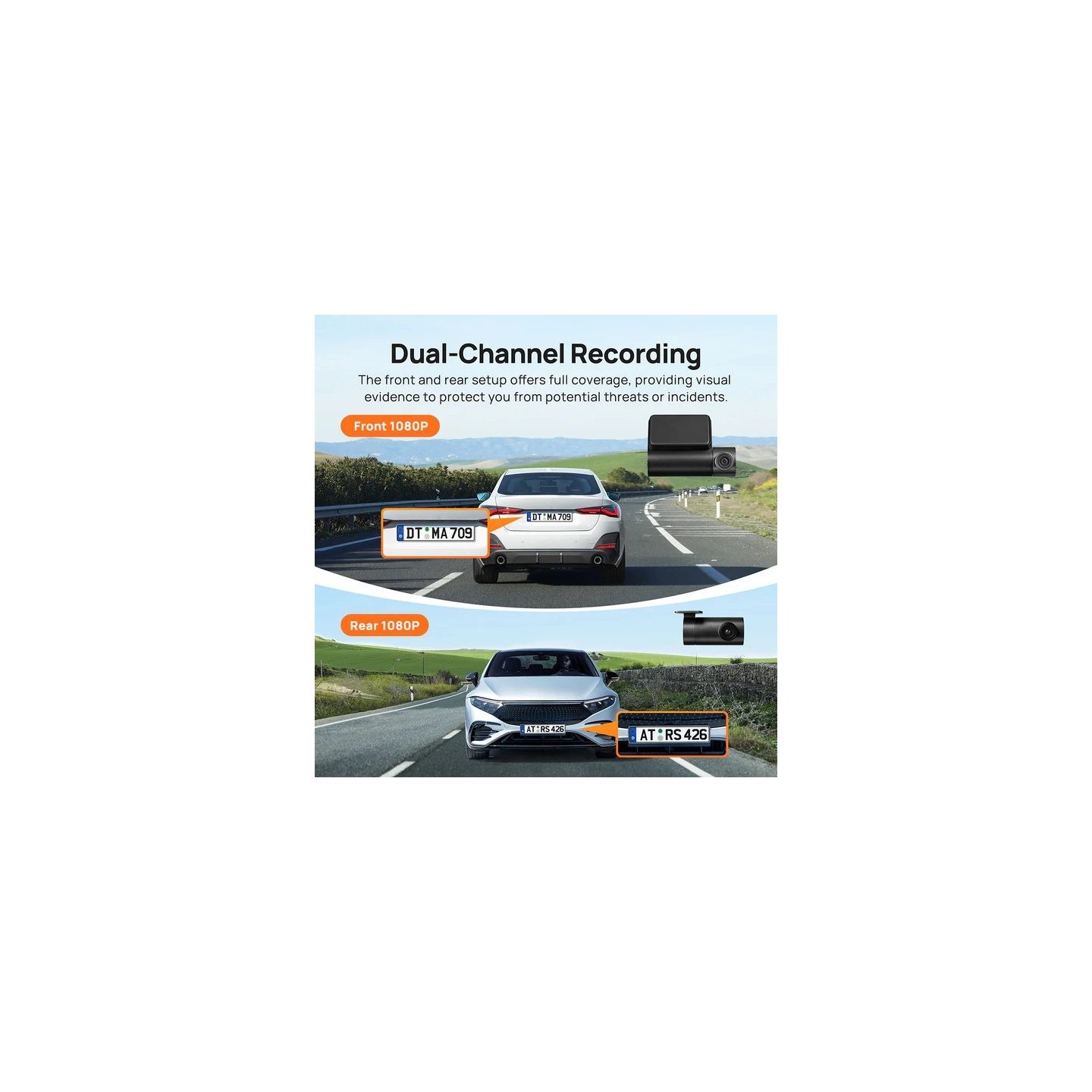 70mai Dash Cam - A200 - Dash Cam with Screen - 1080P 60FPS 130FOV 500mAh Car Camera — Buy in Cyprus with Fast Delivery