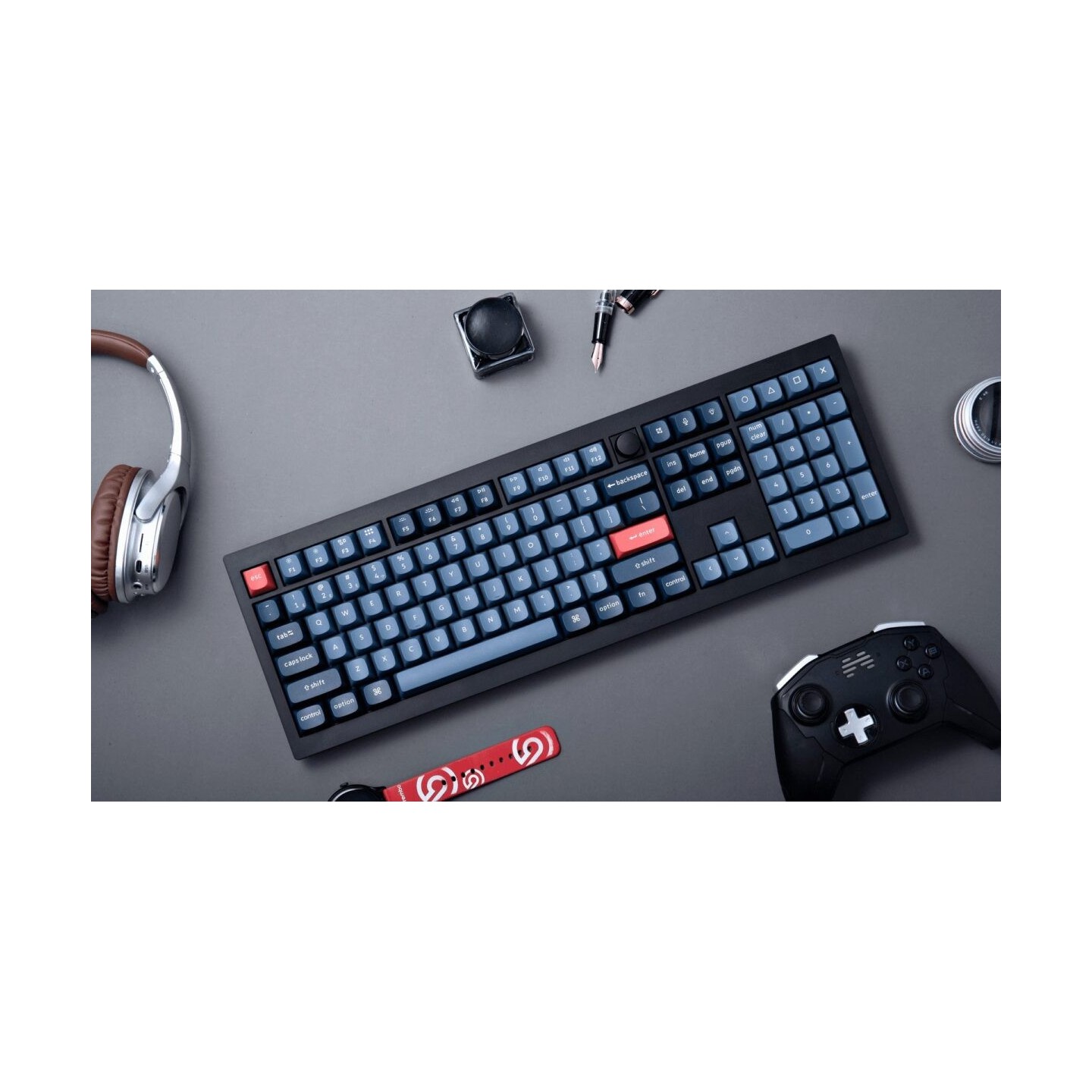 Keychron V6 Max V6M-D3 QMK VIA Wireless Mechanical Keyboard Gateron Jupiter Brown 100% (Boxed)