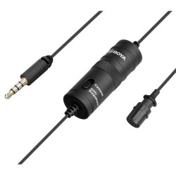 Buy BOYA wired mic Universal Lavalier Microphone - BY-M1 - wired mic Universal L... in Cyprus, Nicosia, Limassol, Larnaka, Pafos